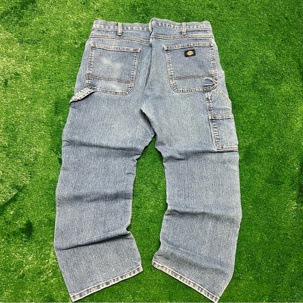 Y2K Dickies baggy carpenter blue jeans with perfect light wash size 36x30